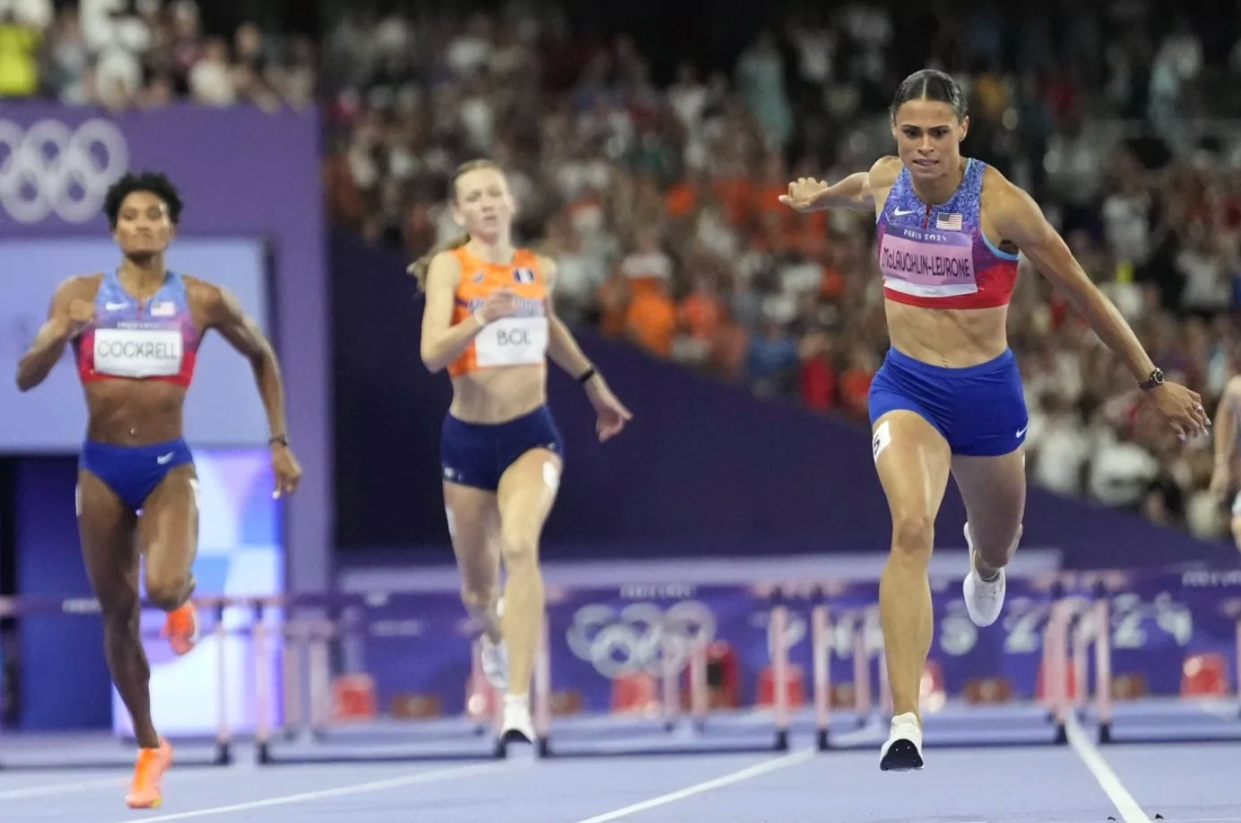 US track star sets world record, credits God for her success
